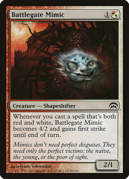 Battlegate Mimic — art by Franz Vohwinkel
