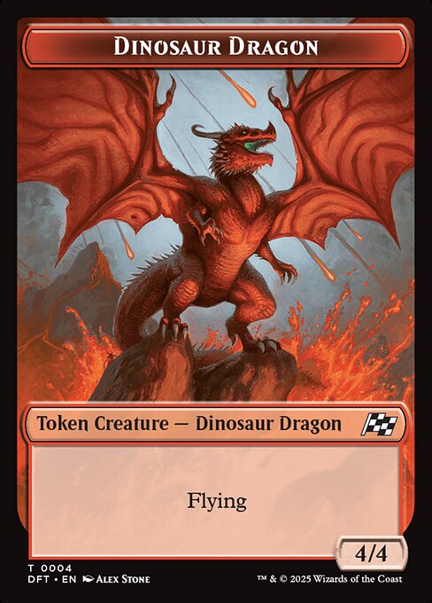 Dinosaur Dragon — art by Alex Stone