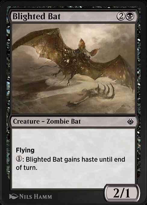 Blighted Bat — art by Nils Hamm