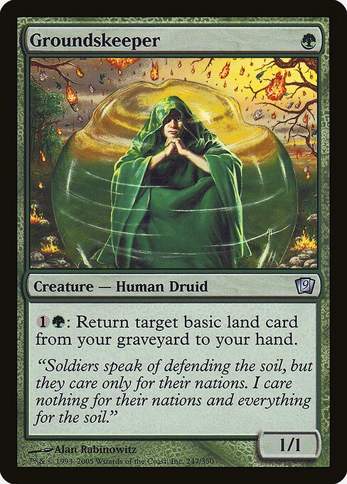 Groundskeeper — art by Alan Rabinowitz