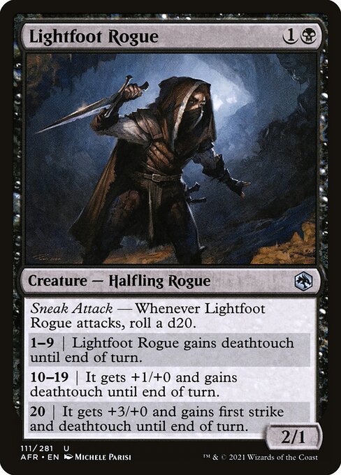 Lightfoot Rogue — art by Michele Parisi