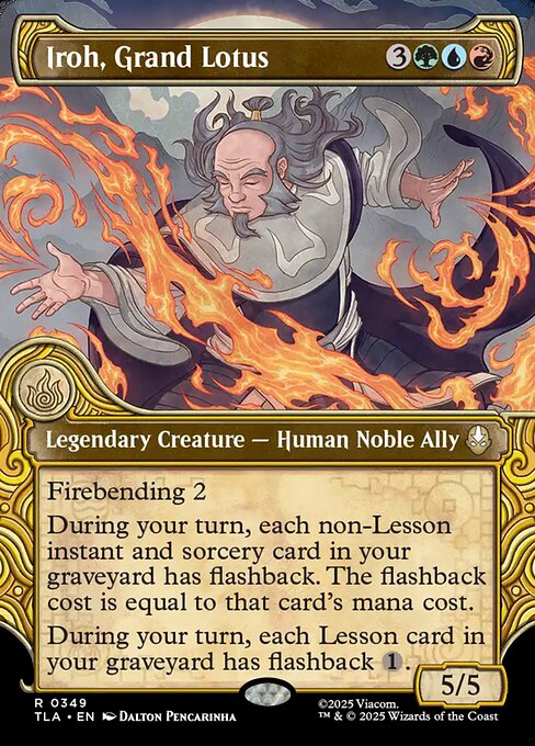 Iroh, Grand Lotus — art by Dalton Pencarinha