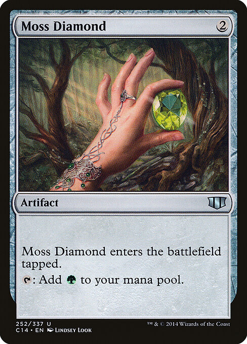 Moss Diamond — art by Lindsey Look