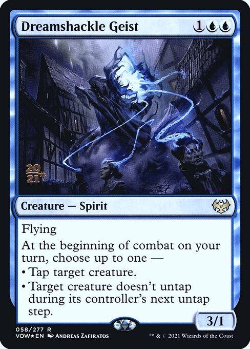 Dreamshackle Geist — art by Andreas Zafiratos