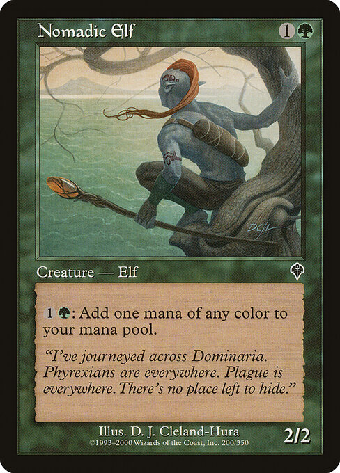 Nomadic Elf — art by D. J. Cleland-Hura