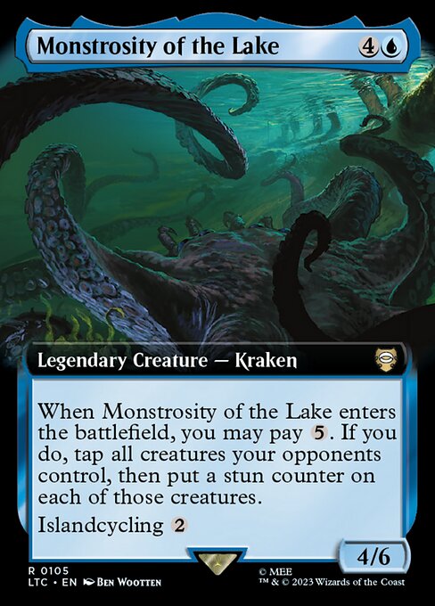 Monstrosity of the Lake — art by Ben Wootten