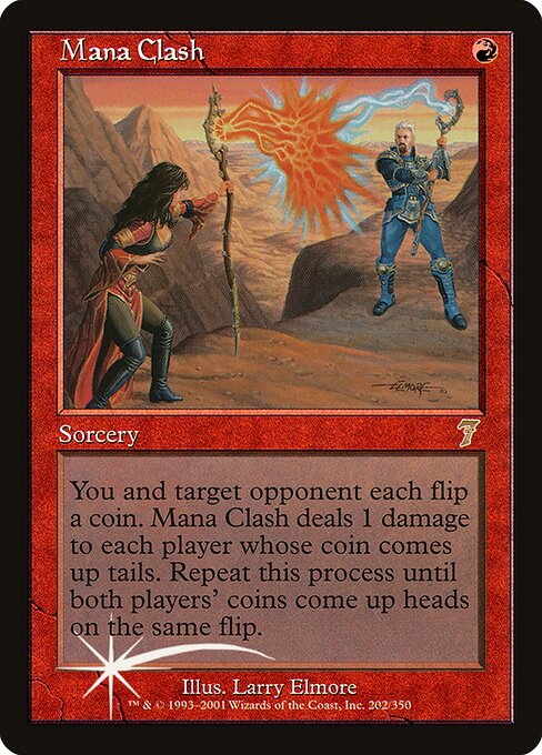 Mana Clash — art by Larry Elmore