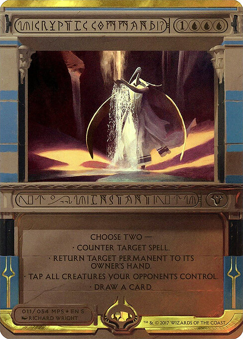 Cryptic Command — art by Richard Wright
