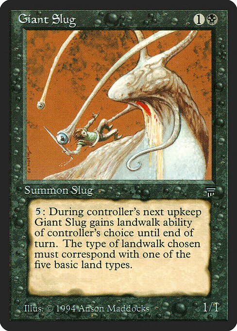 Giant Slug — art by Anson Maddocks