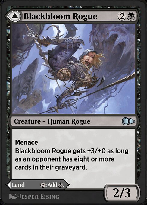 Blackbloom Rogue // Blackbloom Bog — art by Jesper Ejsing