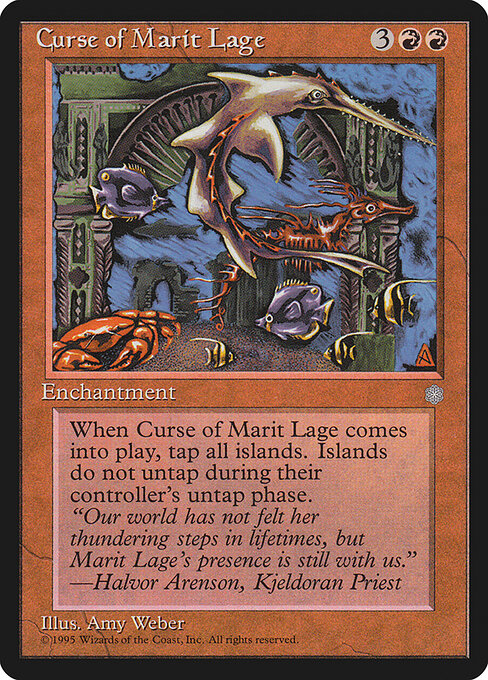 Curse of Marit Lage — art by Amy Weber