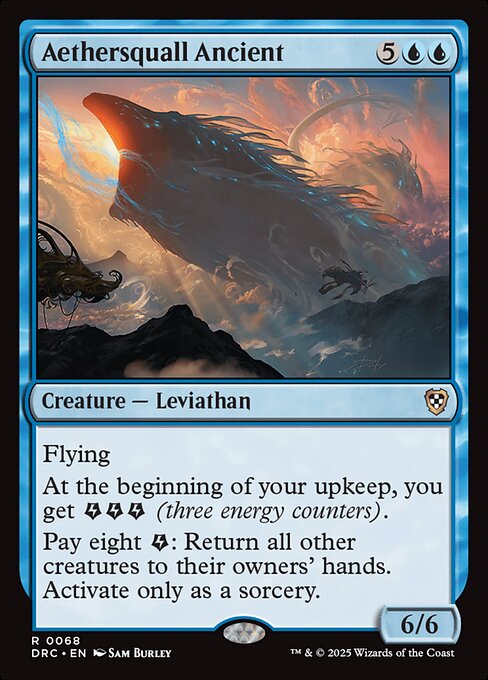 Aethersquall Ancient — art by Sam Burley