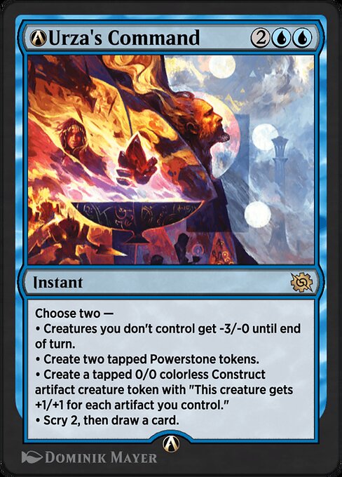 A-Urza's Command — art by Dominik Mayer