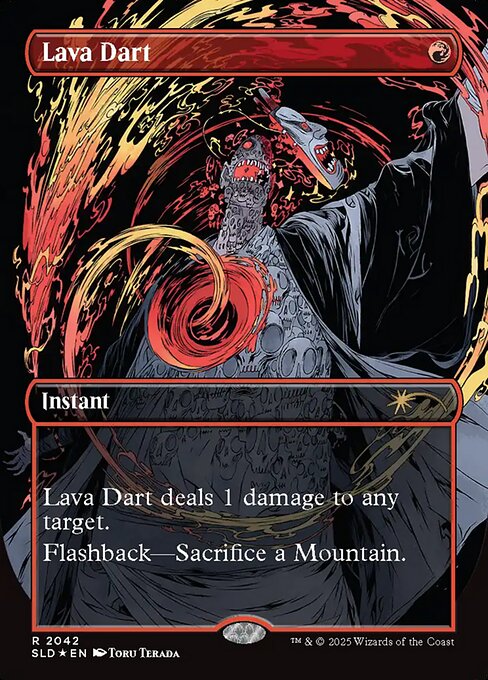 Lava Dart — art by Toru Terada