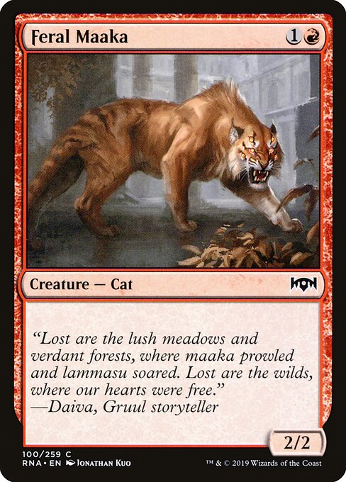 Feral Maaka — art by Jonathan Kuo