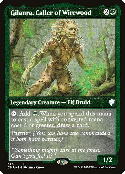 Gilanra, Caller of Wirewood — art by Jehan Choo