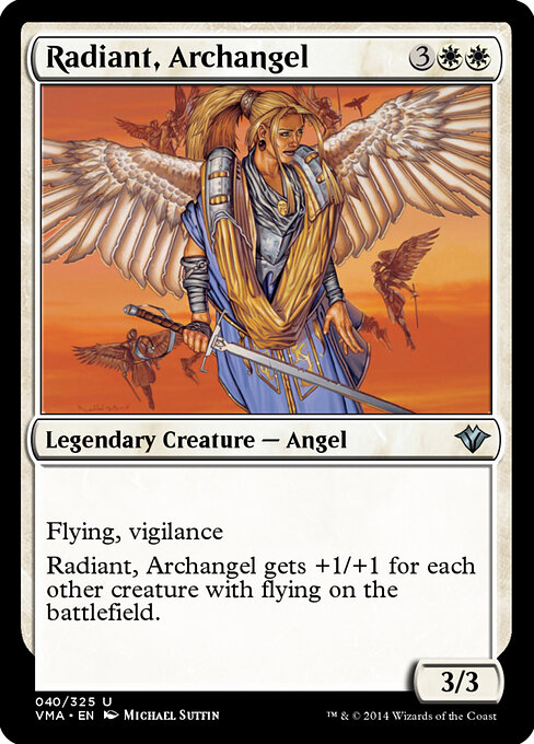 Radiant, Archangel — art by Michael Sutfin