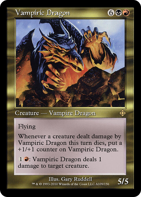 Vampiric Dragon — art by Gary Ruddell
