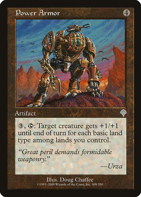 Power Armor — art by Doug Chaffee