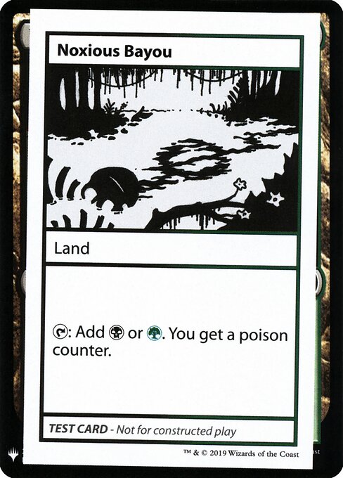 Noxious Bayou — art by James Rose