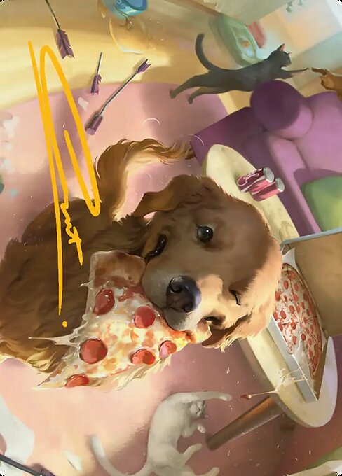 Lucky the Pizza Dog // Lucky the Pizza Dog — art by Rudy Siswanto