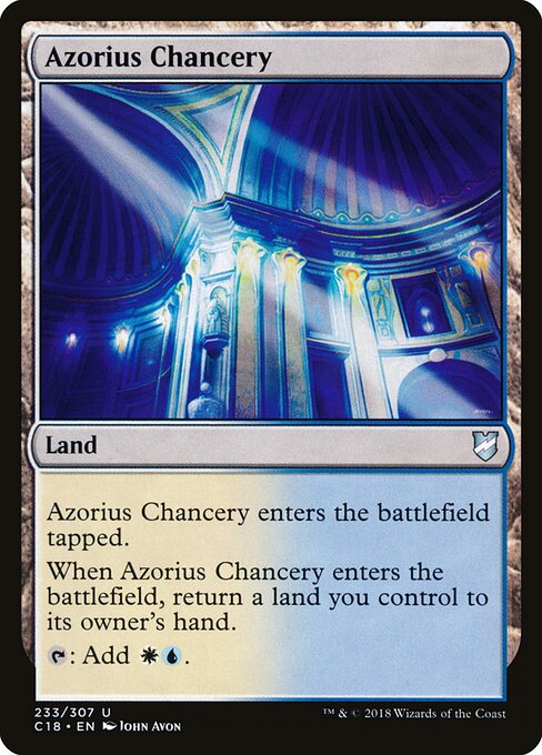 Azorius Chancery — art by John Avon