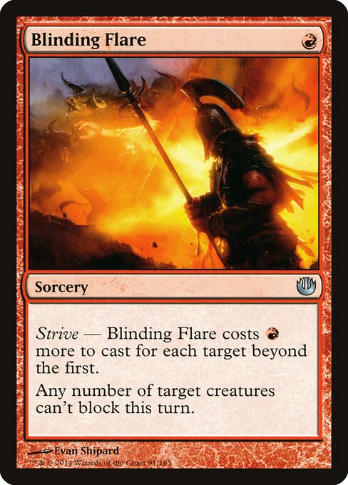 Blinding Flare — art by Evan Shipard