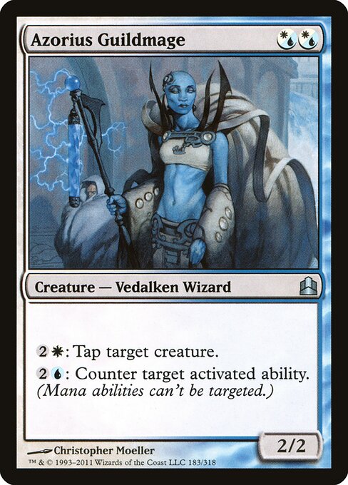 Azorius Guildmage — art by Christopher Moeller