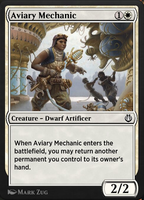 Aviary Mechanic — art by Mark Zug