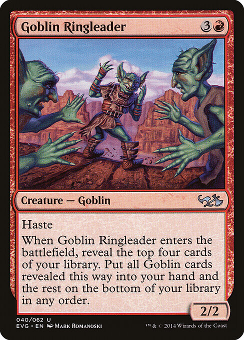 Goblin Ringleader — art by Mark Romanoski