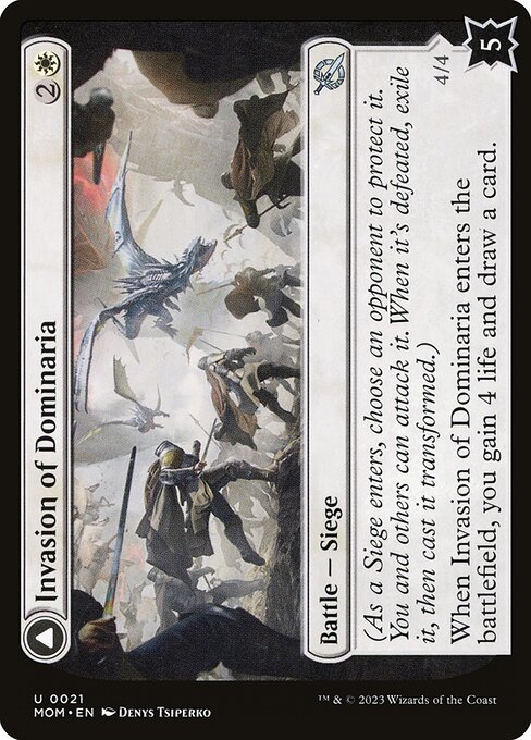 Invasion of Dominaria // Serra Faithkeeper — art by Denys Tsiperko