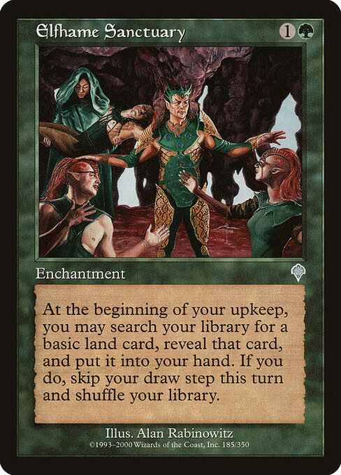 Elfhame Sanctuary — art by Alan Rabinowitz