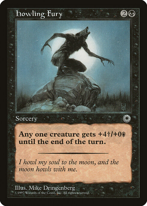 Howling Fury — art by Mike Dringenberg