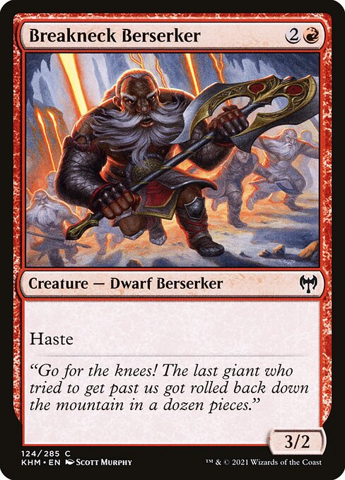 Breakneck Berserker — art by Scott Murphy