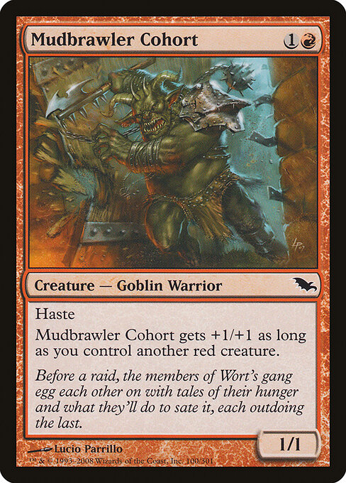 Mudbrawler Cohort — art by Lucio Parrillo