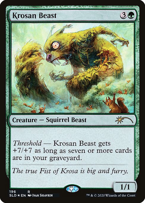 Krosan Beast — art by Ivan Shavrin