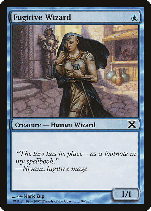 Fugitive Wizard — art by Mark Zug