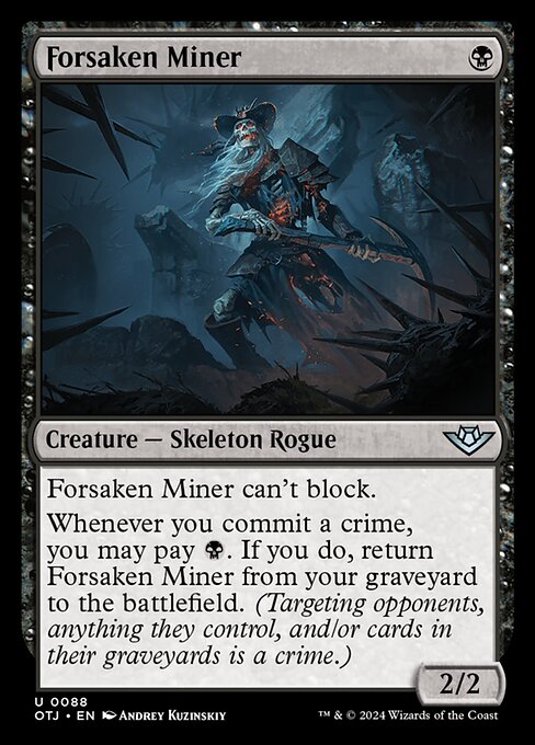 Forsaken Miner — art by Andrey Kuzinskiy