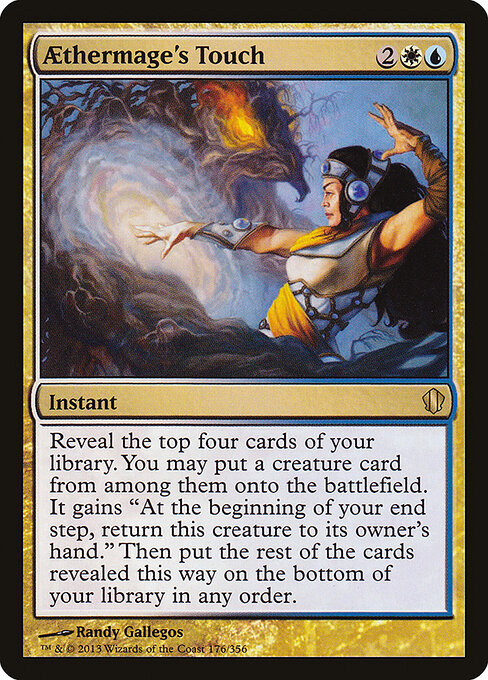 Aethermage's Touch — art by Randy Gallegos