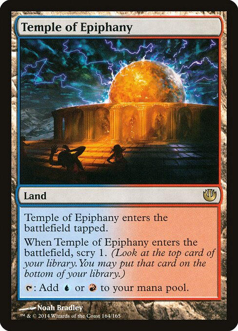 Temple of Epiphany — art by Noah Bradley
