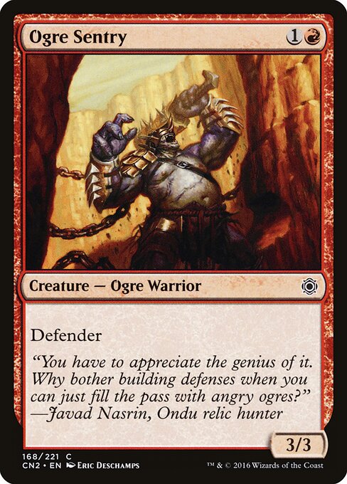 Ogre Sentry — art by Eric Deschamps