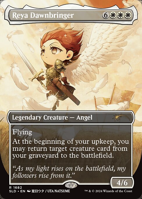 Reya Dawnbringer — art by Uta Natsume