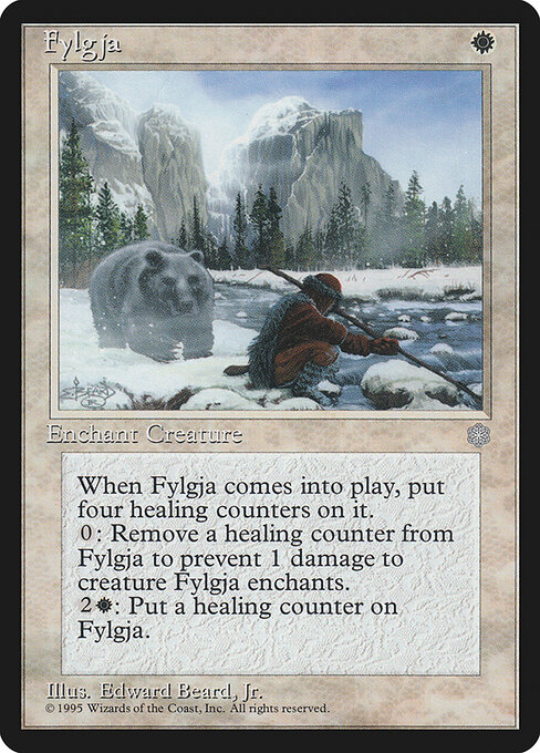 Fylgja — art by Edward P. Beard, Jr.