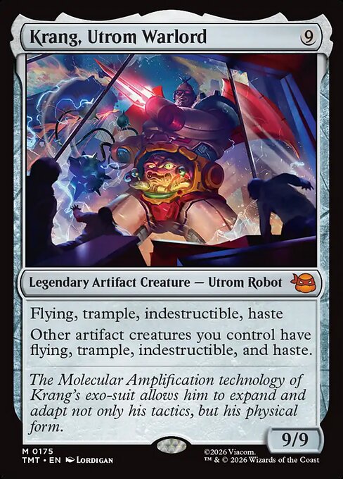 Krang, Utrom Warlord — art by Lordigan