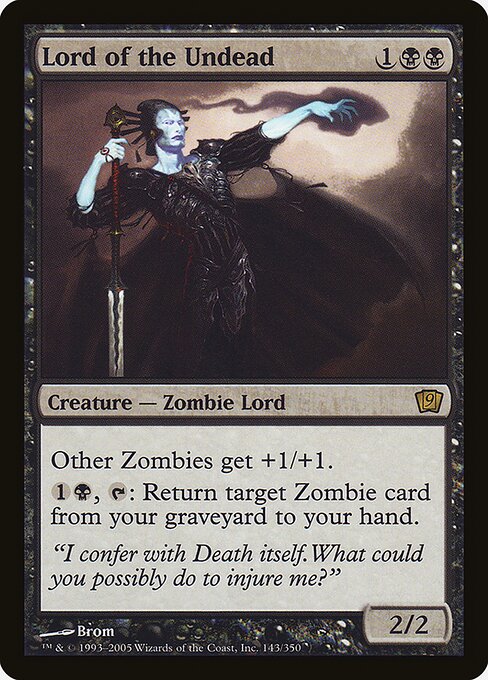 Lord of the Undead — art by Brom