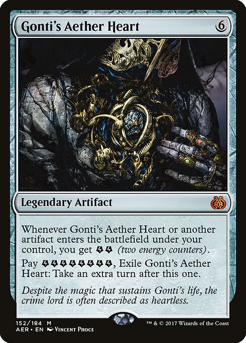Gonti's Aether Heart — art by Vincent Proce