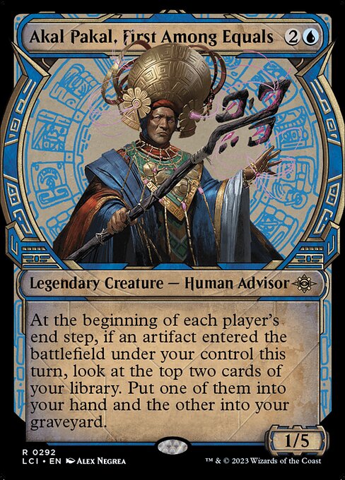 Akal Pakal, First Among Equals — art by Alex Negrea