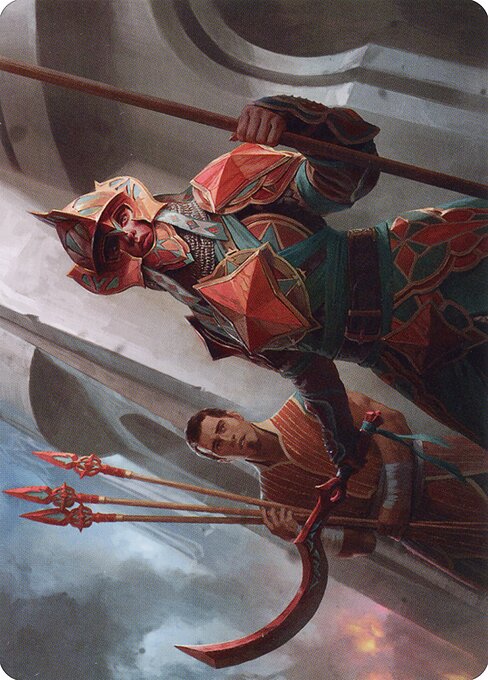 Siege Veteran // Siege Veteran — art by Darren Tan