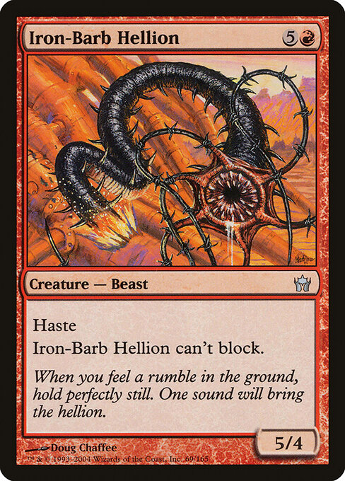 Iron-Barb Hellion — art by Doug Chaffee