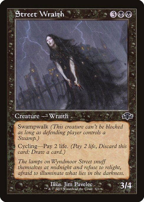 Street Wraith — art by Jim Pavelec